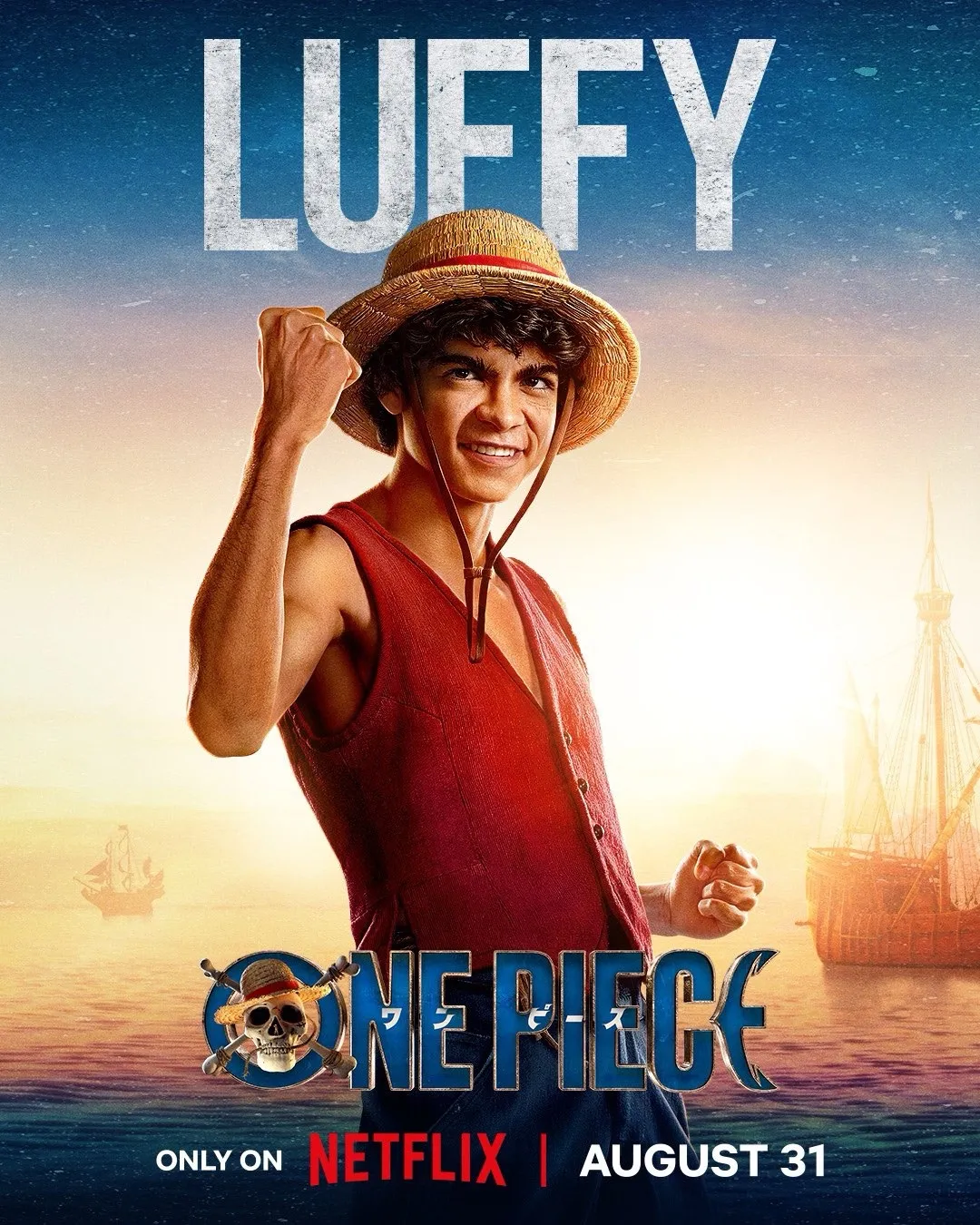 One Piece  Luffy encontra com sua versão live action em capa da